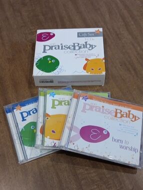 CD Set - White with Multi-Color Artwork